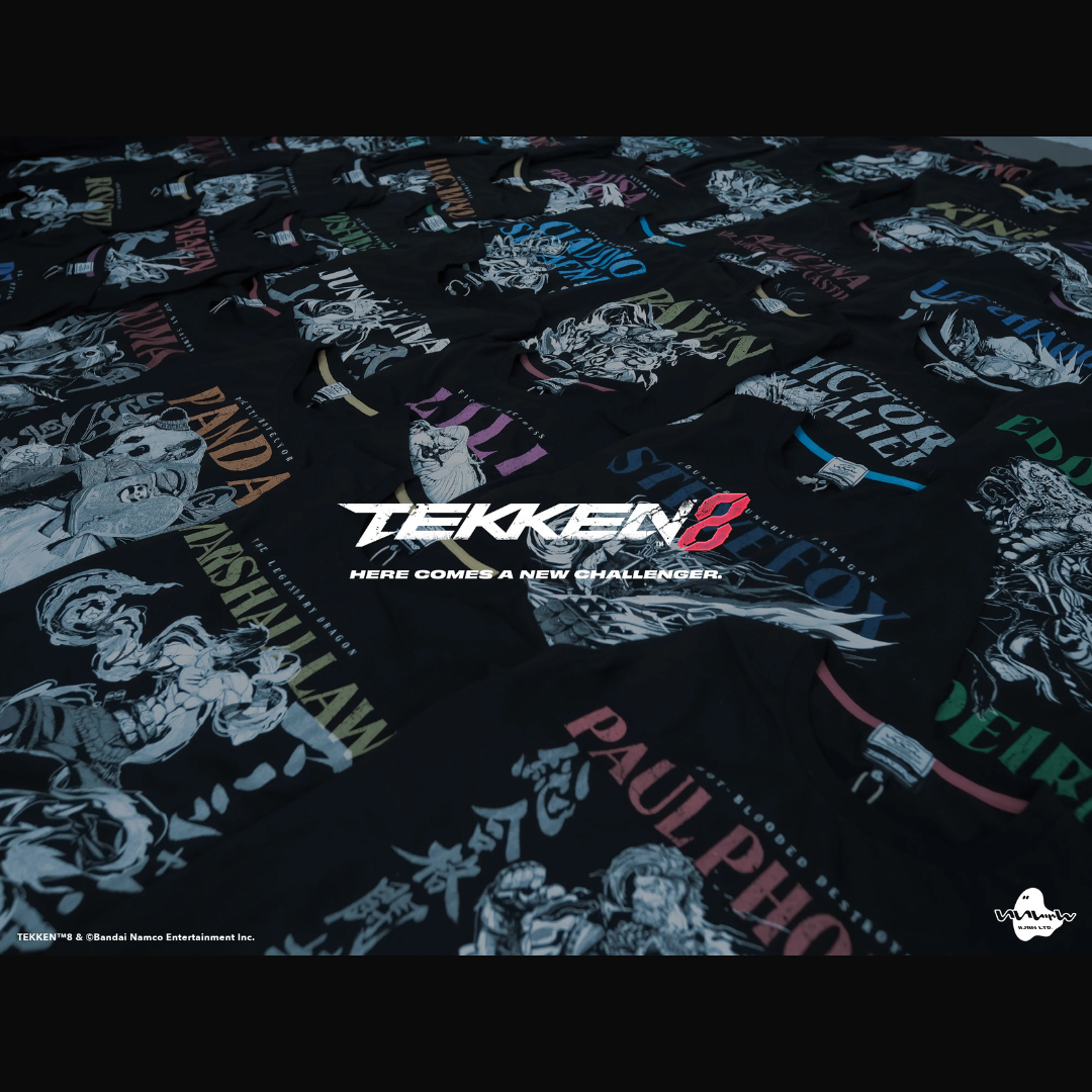 再入荷】TEKKEN8全キャラTシャツ、JBstyle.コラボTシャツ
