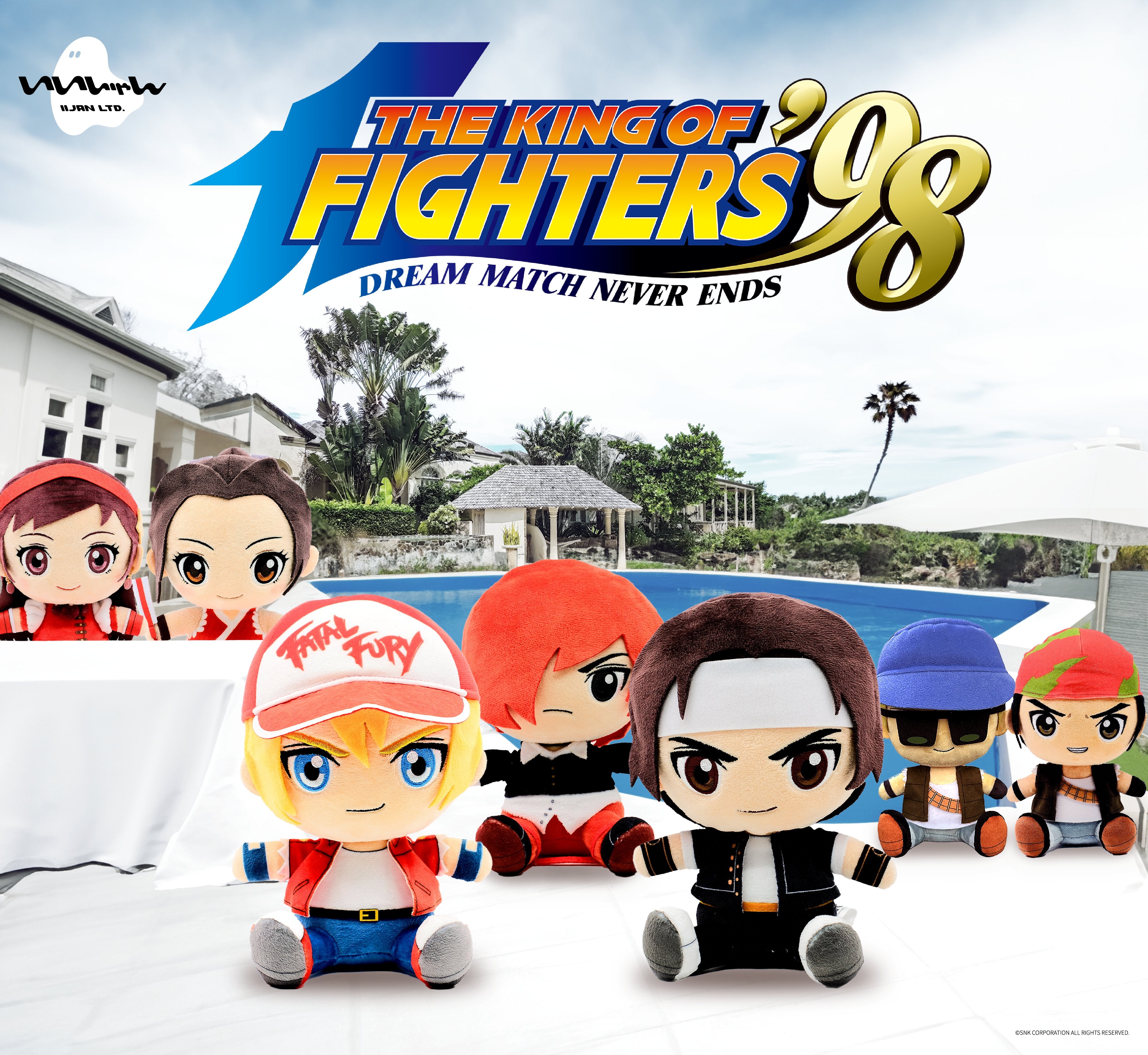 KOFG ビリー　マスコット　未開封 KOFG 餓狼伝説 ビリー 紅丸 ヨミ 伊豆熱川コラボ限定 木製