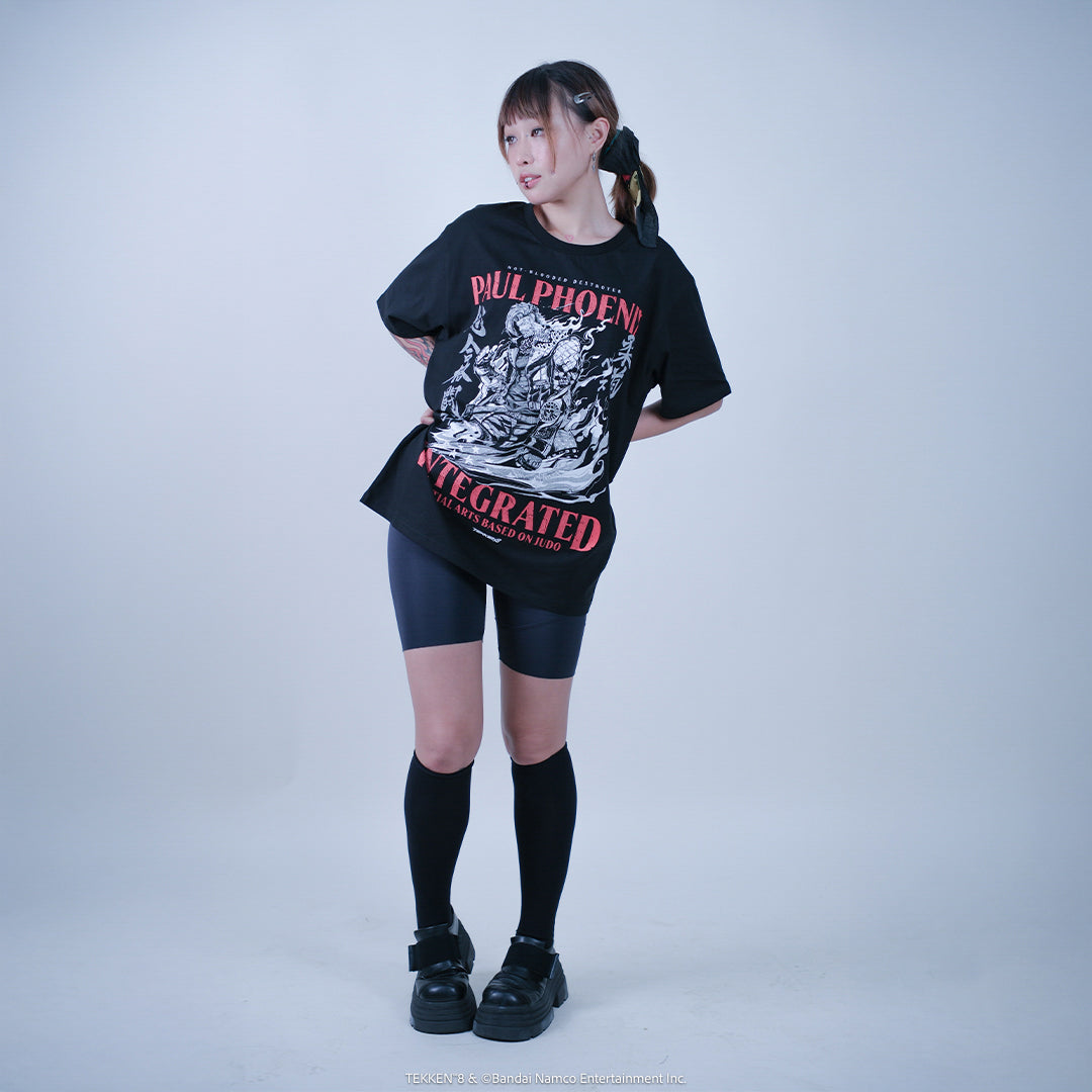 【予約商品 8月発送予定】TEKKEN 8 全キャラTシャツ第二弾 Paul Phoenix
