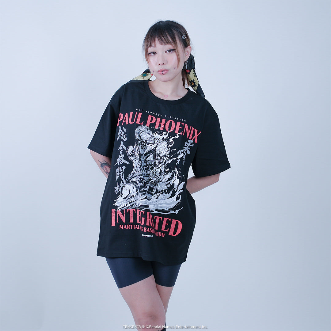 【予約商品 8月発送予定】TEKKEN 8 全キャラTシャツ第二弾 Paul Phoenix