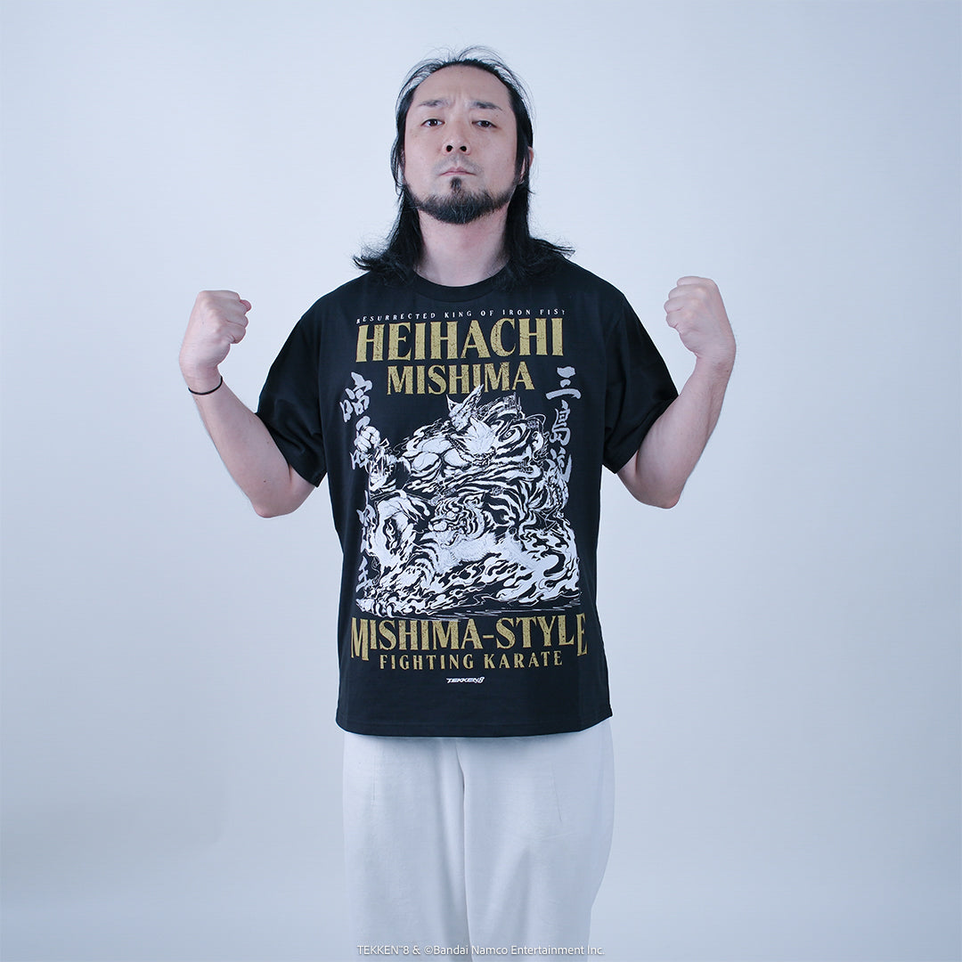 TEKKEN 8 全キャラTシャツ第二弾 Heihachi Mishima