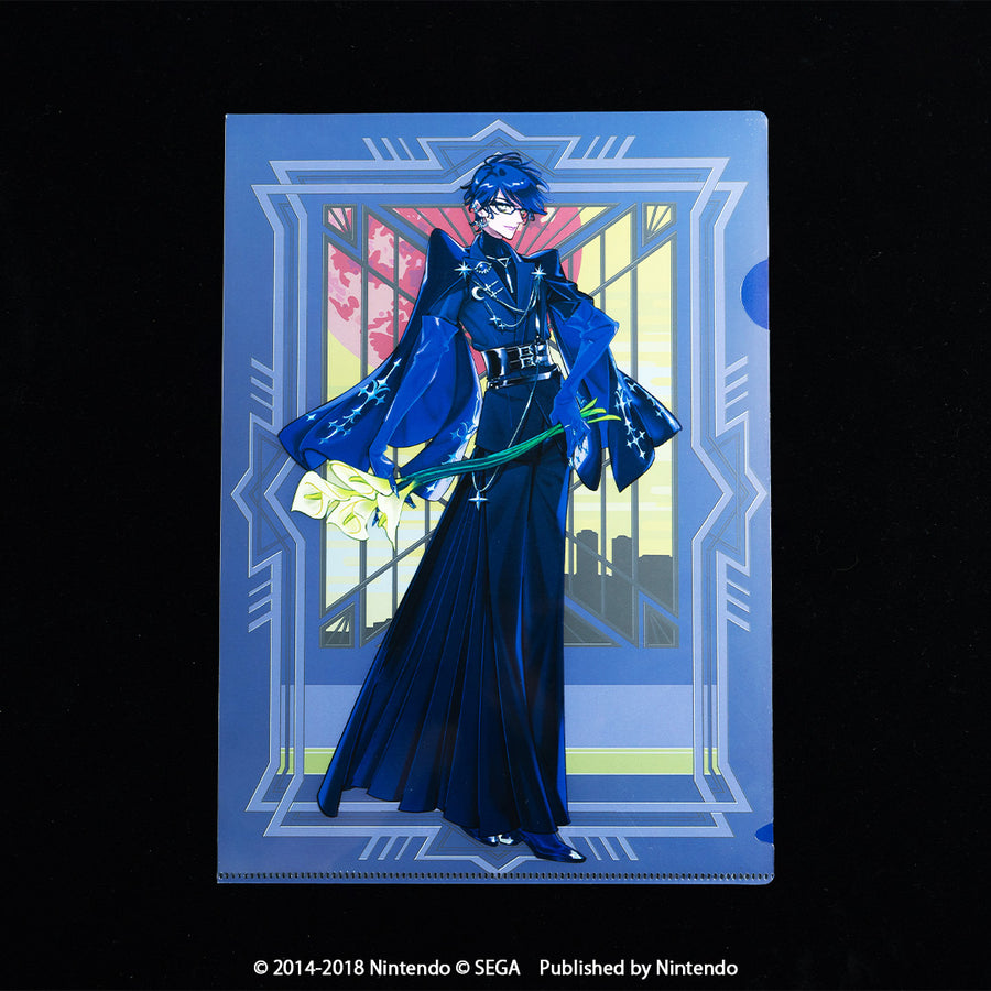 ベヨネッタ2 クリアフォルダーA4 島崎麻里氏描き下ろしキービジュアル