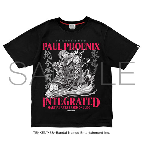 【予約商品 6月発送予定】TEKKEN 8 全キャラTシャツ第二弾 Paul Phoenix