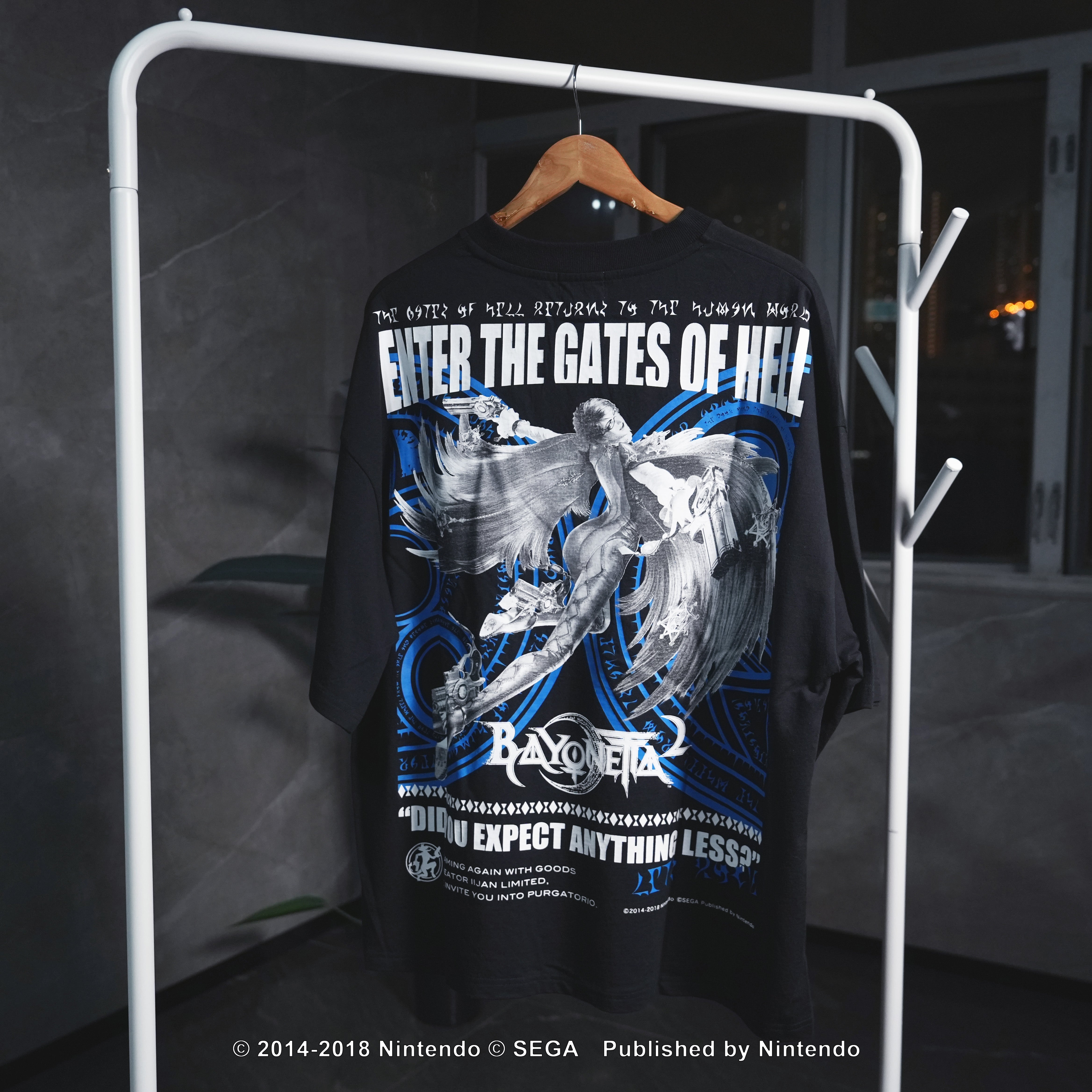 ベヨネッタ2 The Gates of Hell x いいじゃん ビッグシルエットシャツ