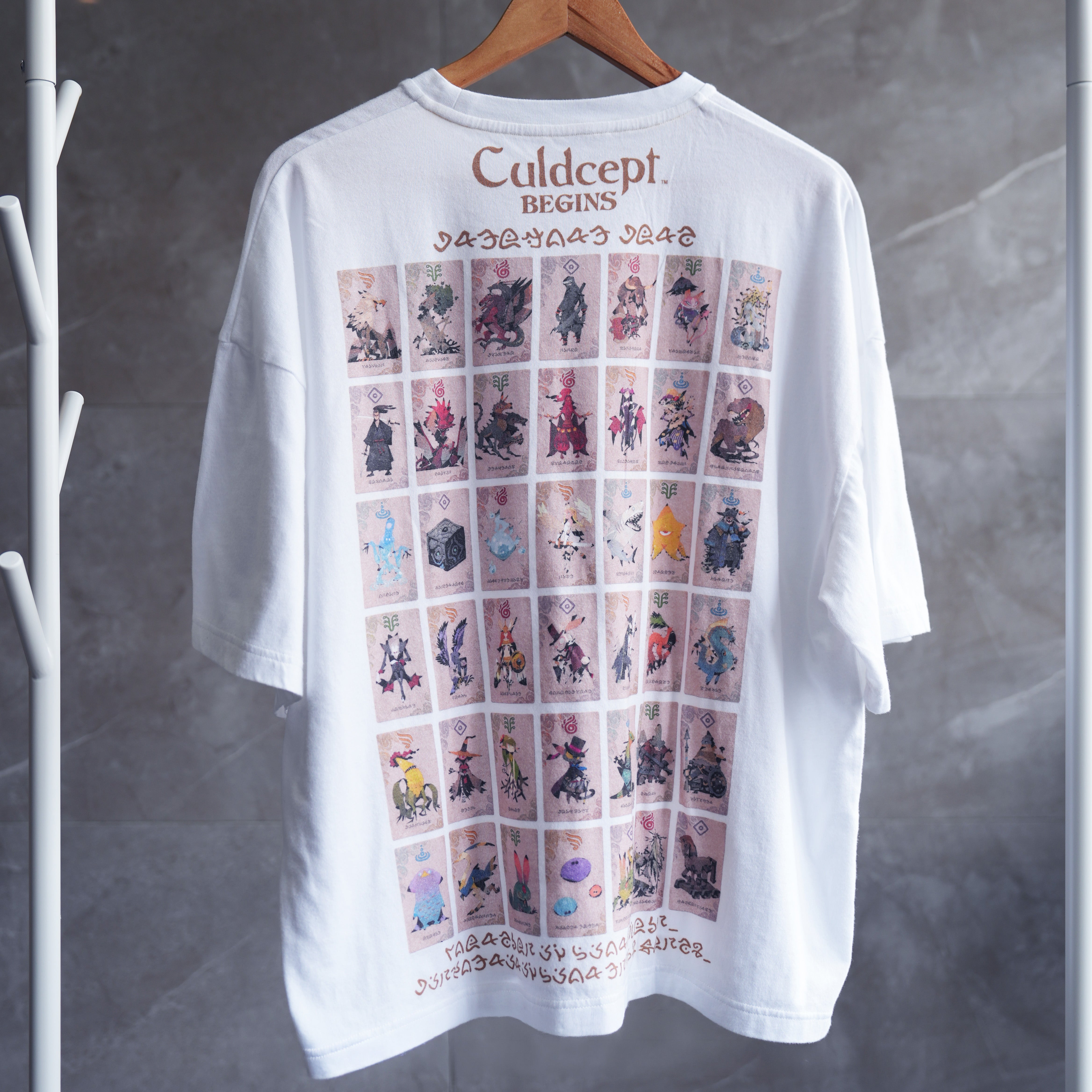 カルドセプト ビギンズ ビッグシルエットTシャツ クリーチャーカード