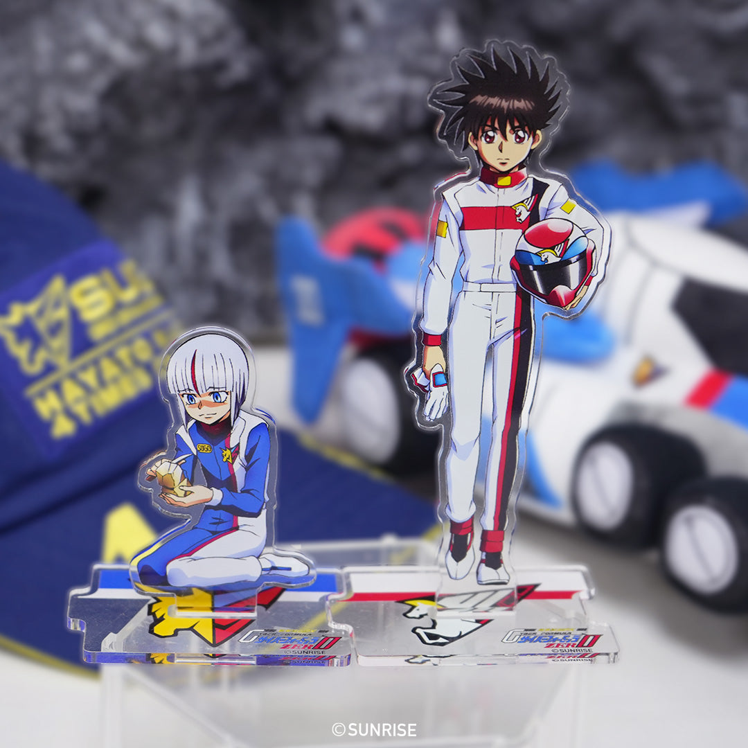 新世紀GPXサイバーフォーミュラZERO アクリルスタンディセット①風見ハヤトとアンリ・クレイトー