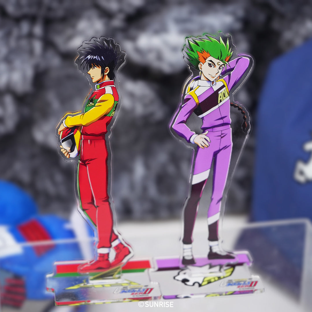 新世紀GPXサイバーフォーミュラZERO アクリルスタンディセット②ブリード加賀と新条直輝