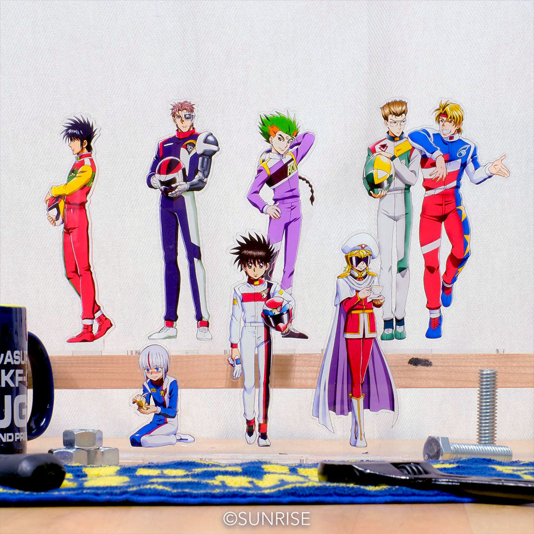 新世紀GPXサイバーフォーミュラZERO アクリルスタンディセット①風見ハヤトとアンリ・クレイトー