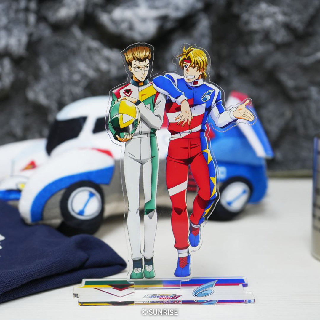 新世紀GPXサイバーフォーミュラZERO アクリルスタンディセット③フランツ・ハイネルとジャッキー・グーデリアン