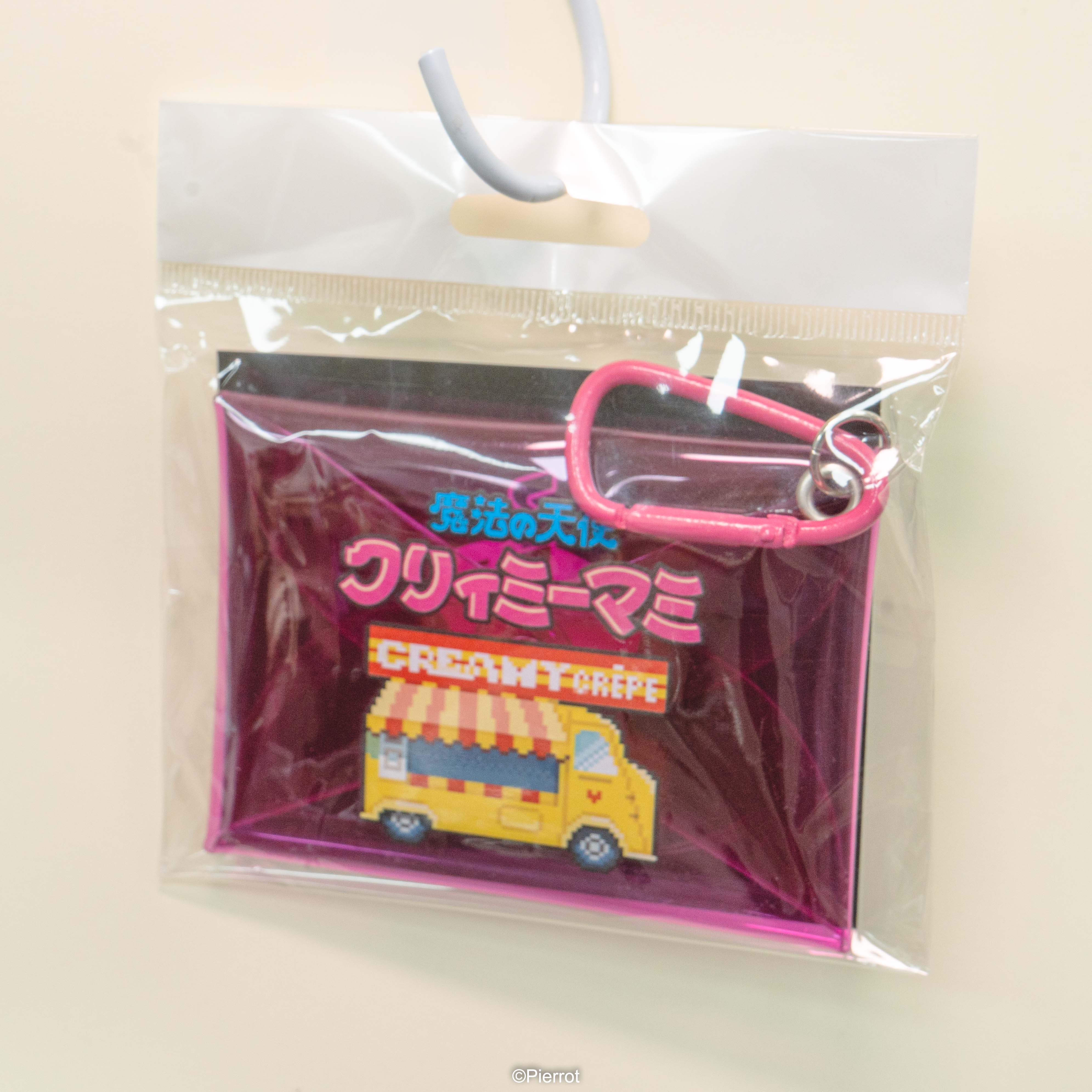 魔法の天使クリィミーマミ ピクセルアート スモールビニールポーチ Pink