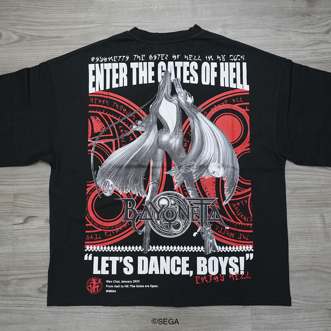 ベヨネッタ The Gates of Hell 香港出店記念 ビッグシルエットシャツ