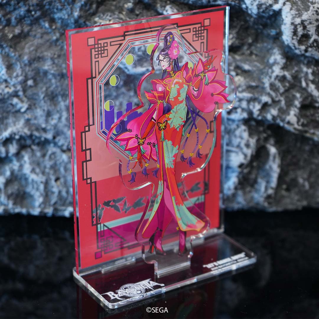 ベヨネッタ 島崎麻里氏描き下ろし アクリルスタンディ