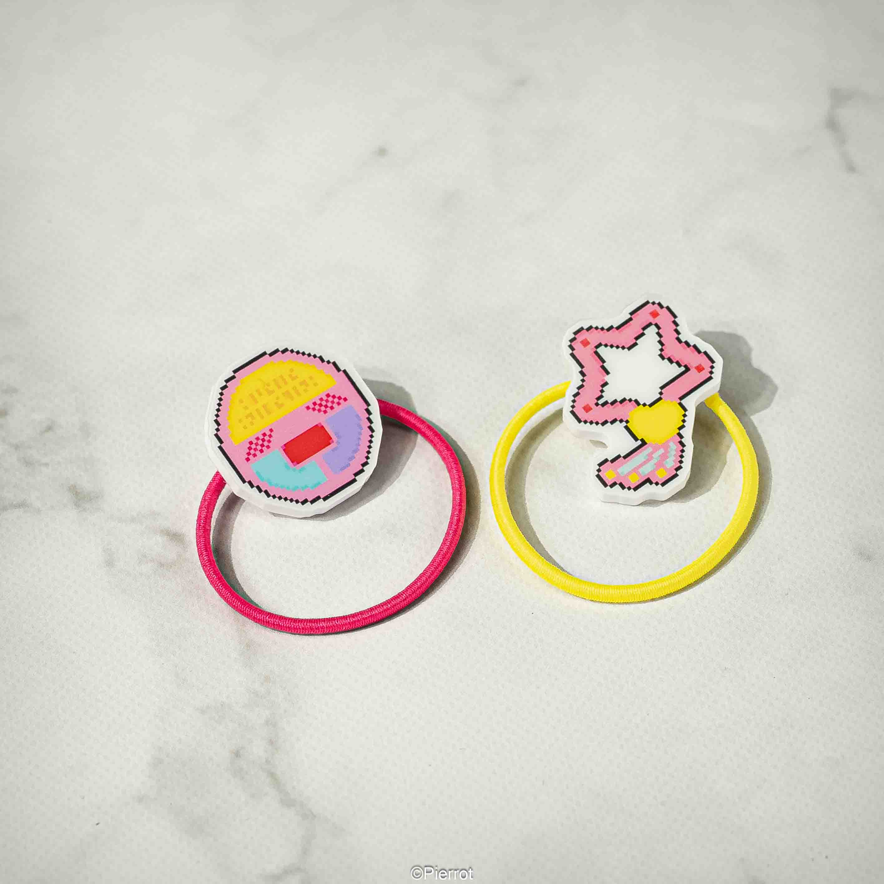 魔法の天使クリィミーマミ ピクセルアート ヘアゴムセットC (ルミナスター、コンパクト)