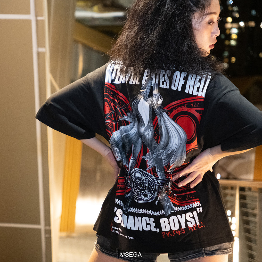 ベヨネッタ The Gates of Hell 香港出店記念 ビッグシルエットシャツ