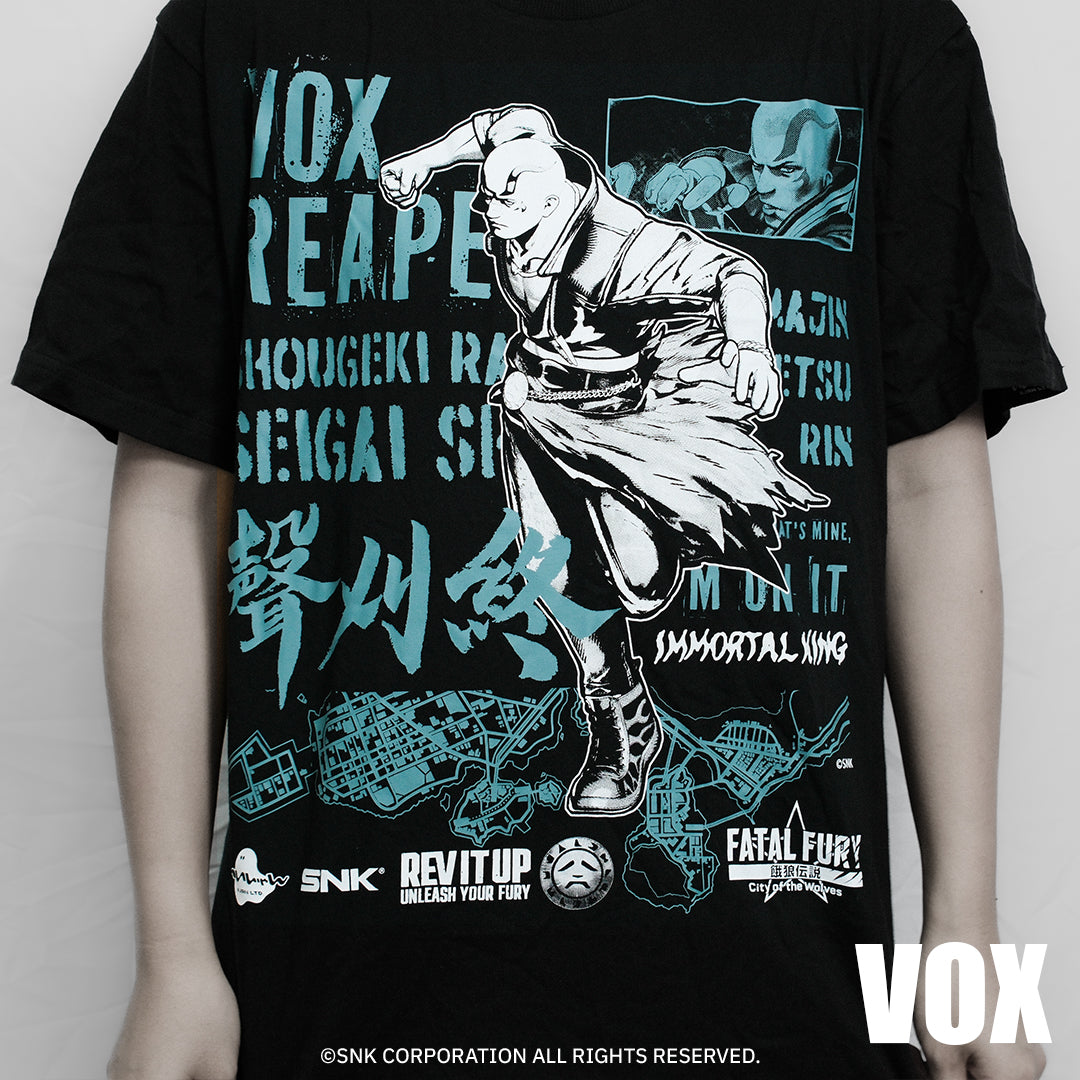 餓狼伝説COTW いいじゃん全キャラTシャツ ボックス・リーパー