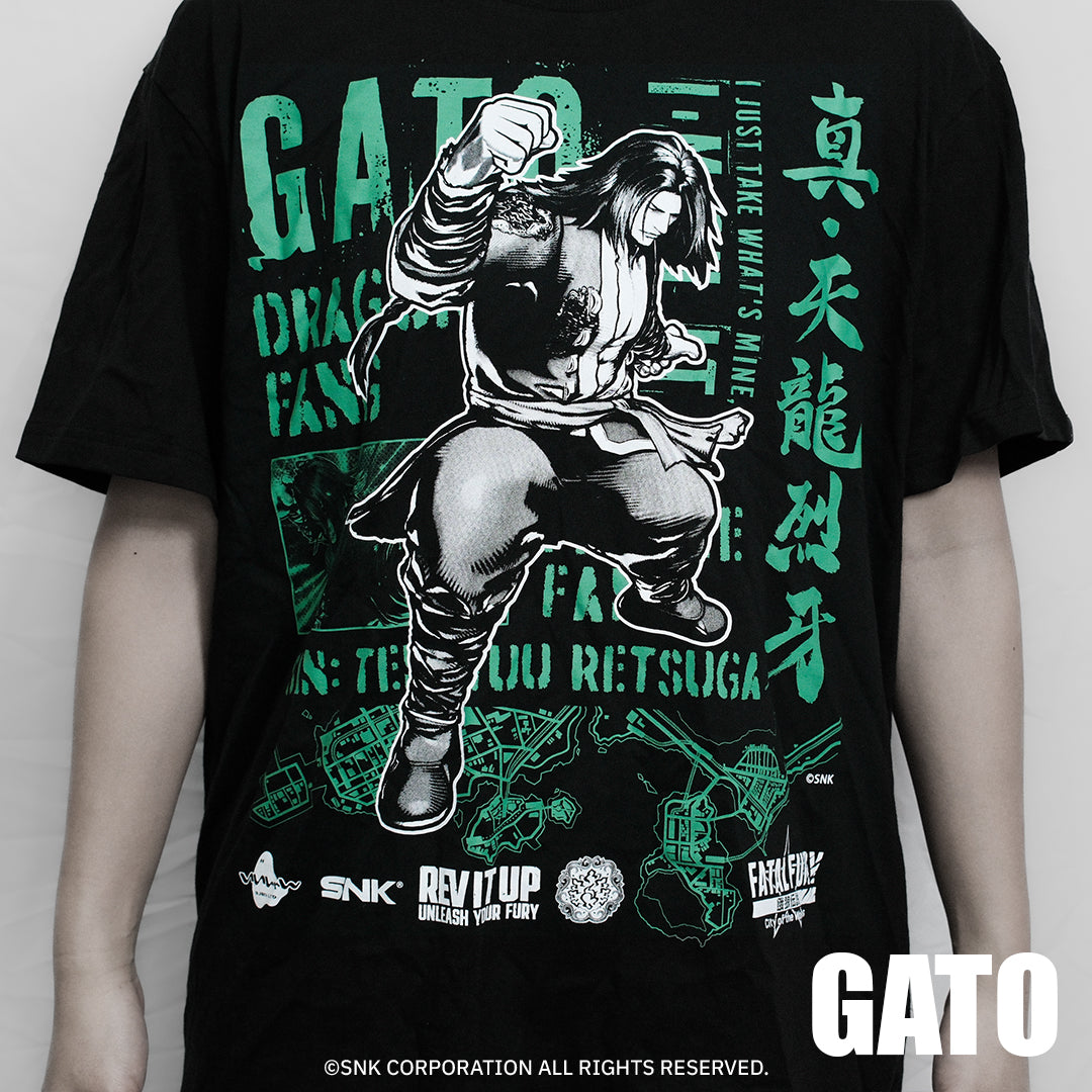 餓狼伝説COTW いいじゃん全キャラTシャツ 牙刀