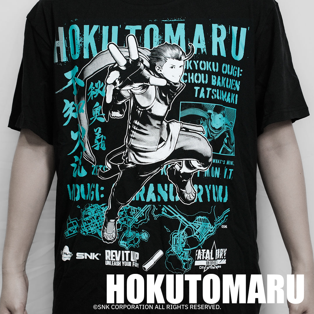 餓狼伝説COTW いいじゃん全キャラTシャツ 北斗丸