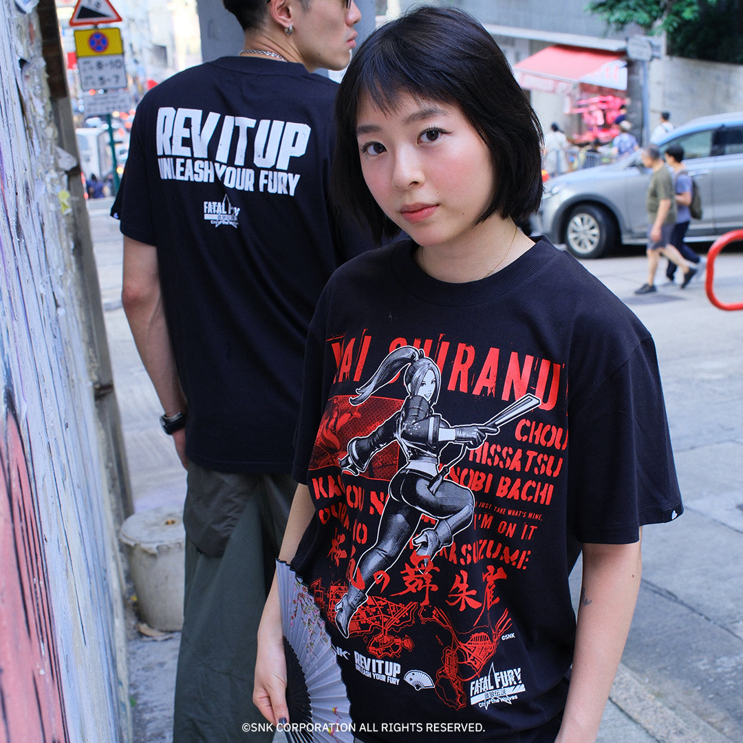 餓狼伝説COTW いいじゃん全キャラTシャツ 不知火舞