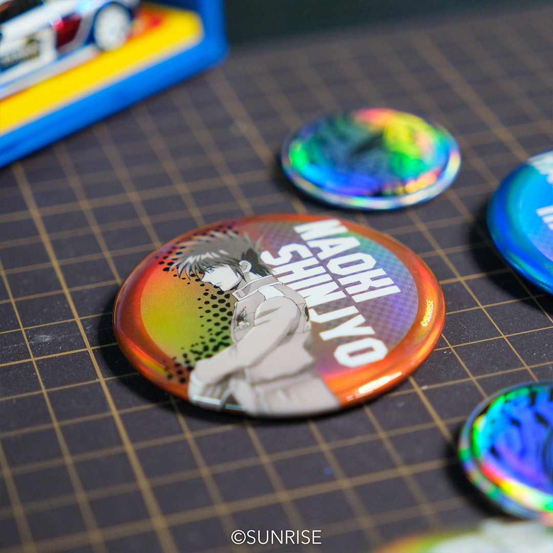 新世紀GPXサイバーフォーミュラZERO 第13回ワールドチャンピオンシップ チームエンブレム缶バッジ(BIG)