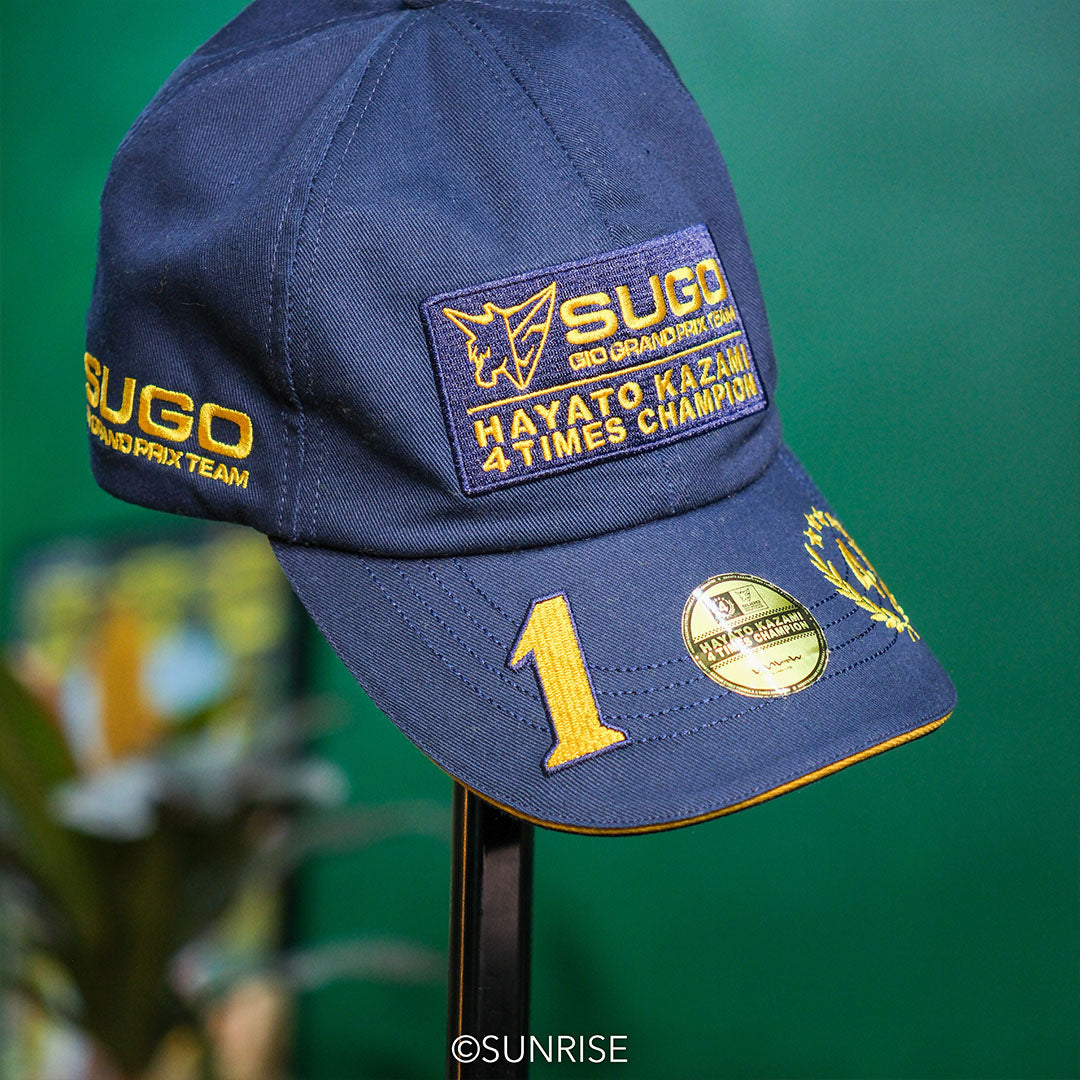新世紀GPXサイバーフォーミュラ SIN 風見ハヤト フォータイムスチャンピオン レーシングキャップ
