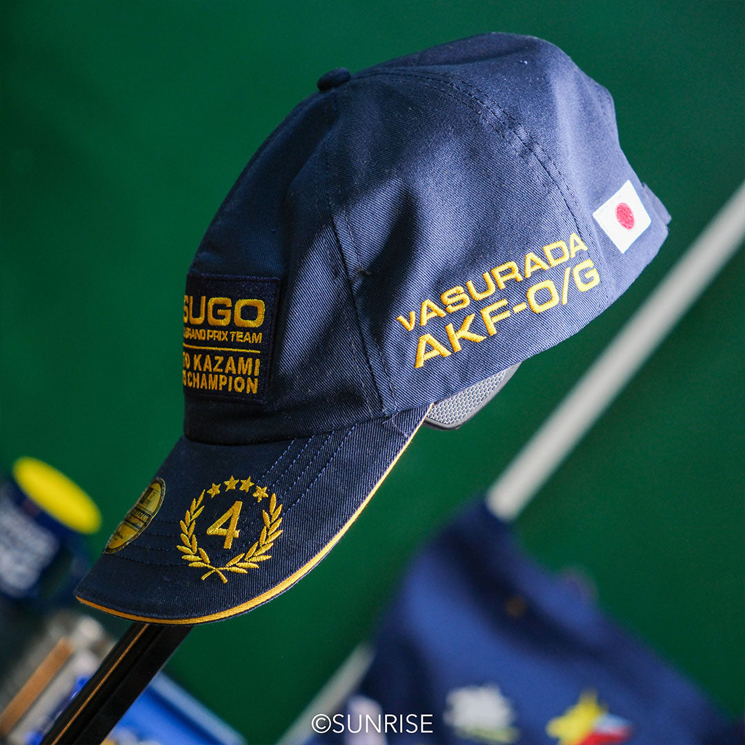 新世紀GPXサイバーフォーミュラ SIN 風見ハヤト フォータイムスチャンピオン レーシングキャップ