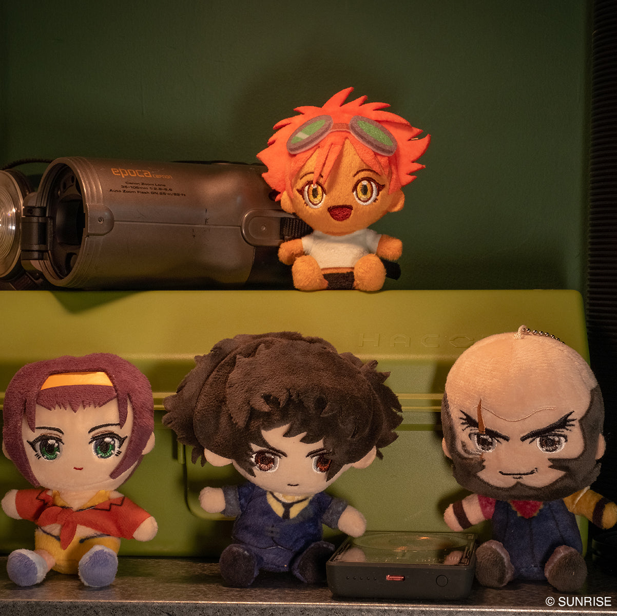 カウボーイビバップ おすわりぬいぐるみマスコット ジェット・ブラック