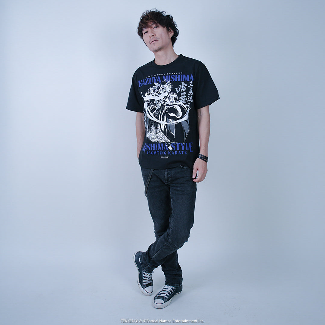 TEKKEN 8 全キャラTシャツ第二弾  Kazuya Mishima