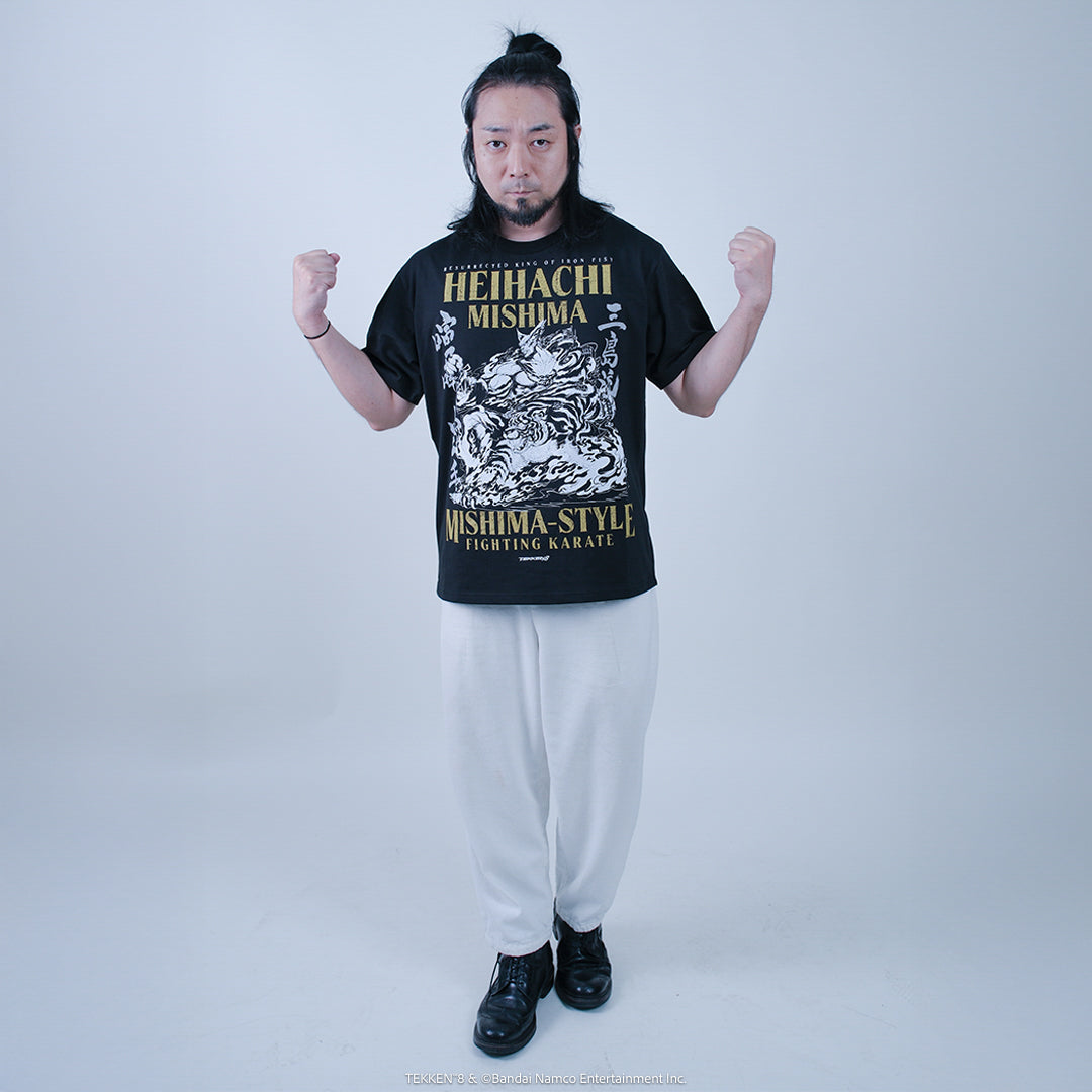 TEKKEN 8 全キャラTシャツ第二弾  Heihachi Mishima