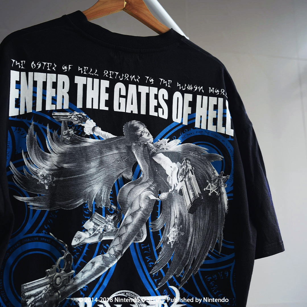 ベヨネッタ2 The Gates of Hell x いいじゃん ビッグシルエットシャツ