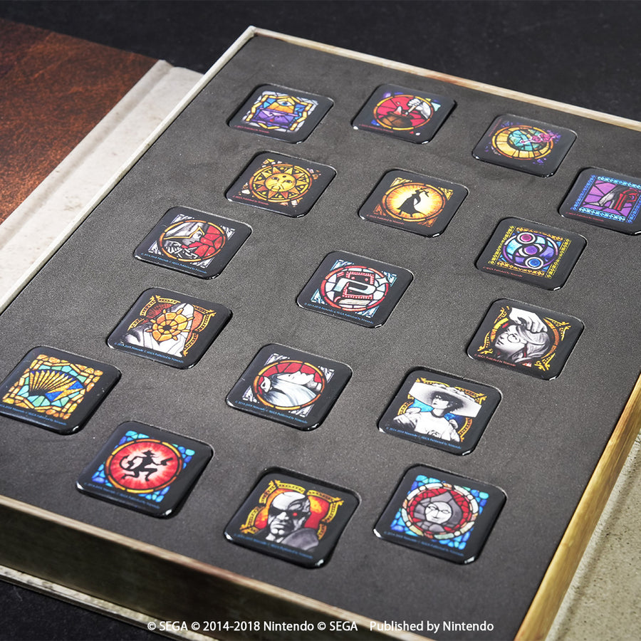 ベヨネッタ（1&2） 実績アイコン風缶バッジ 全16種類（BOX）