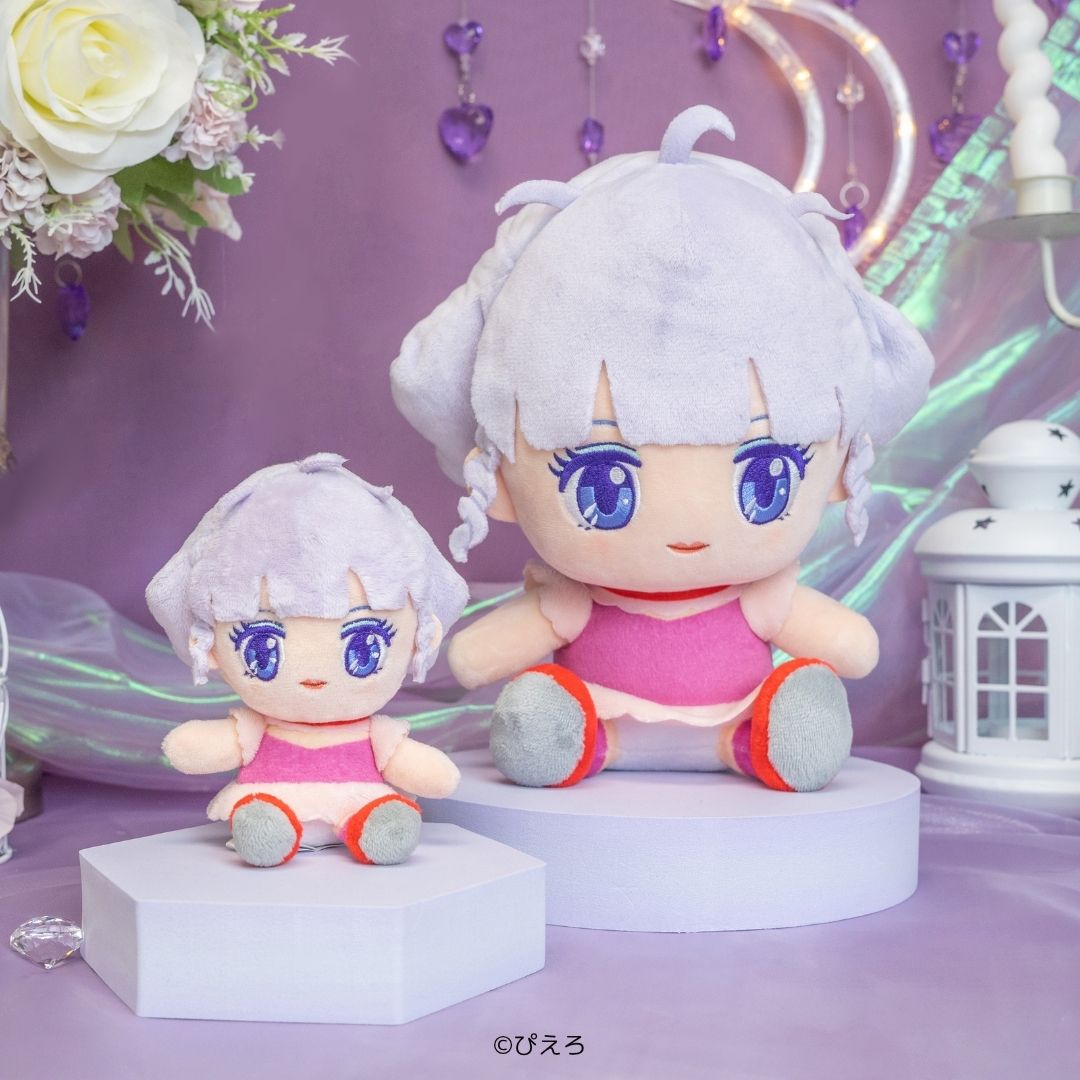 入荷中 クリィミーマミ おすわりぬいぐるみ マスコット Pink color ver. キーホルダー・アクリルキーホルダー