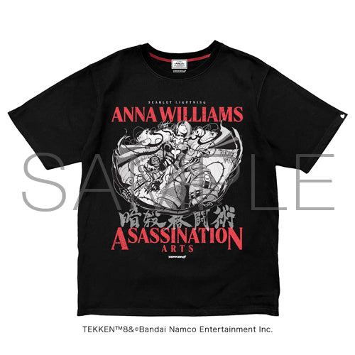 【予約商品 6月発送予定】TEKKEN 8 全キャラTシャツ第二弾  Anna Wiliams