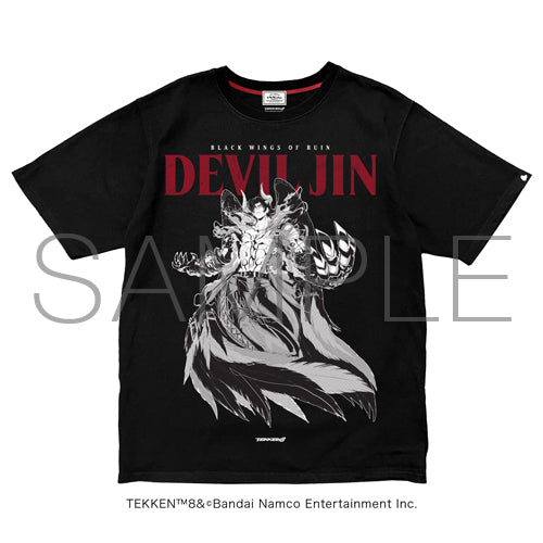 【予約商品 6月発送予定】TEKKEN 8 全キャラTシャツ第二弾  Devil Jin
