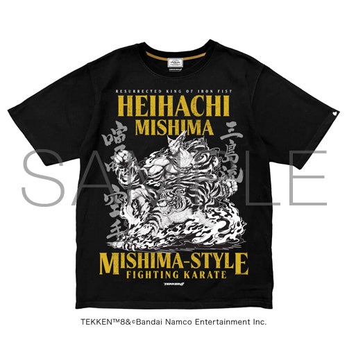 【予約商品 6月発送予定】TEKKEN 8 全キャラTシャツ第二弾  Heihachi Mishima
