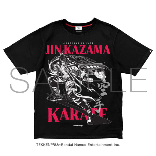 【予約商品 6月発送予定】TEKKEN 8 全キャラTシャツ第二弾  Jin Kazama
