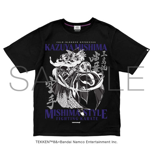 【予約商品 6月発送予定】TEKKEN 8 全キャラTシャツ第二弾  Kazuya Mishima