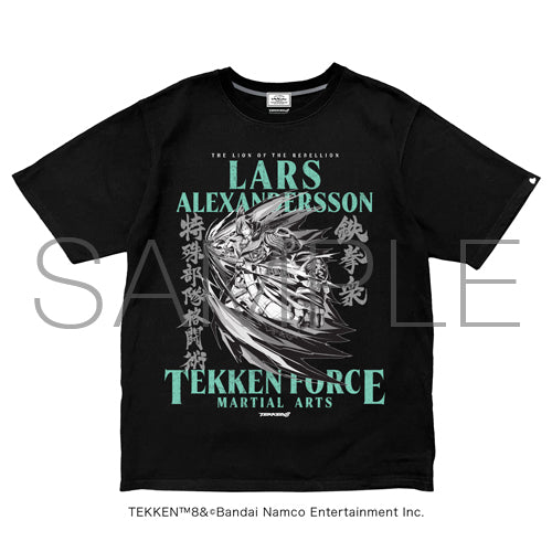 【予約商品 6月発送予定】TEKKEN 8 全キャラTシャツ第二弾   Lars Alexandersson