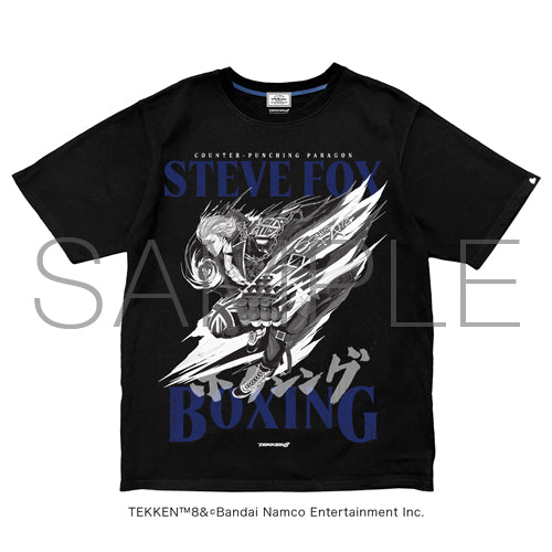 【予約商品 6月発送予定】TEKKEN 8 全キャラTシャツ第二弾  Steve Fox