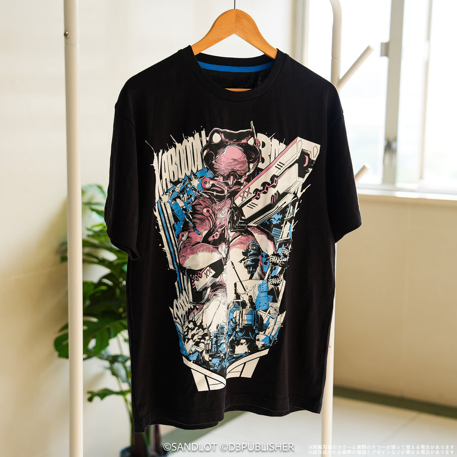 地球防衛軍5 ビッグシルエットTシャツ "コロニスト VS 全地球防衛機構軍"