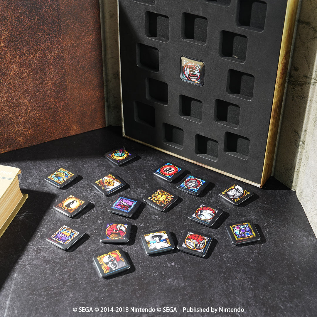 ベヨネッタ（1&2） 実績アイコン風缶バッジ 全16種類（BOX）