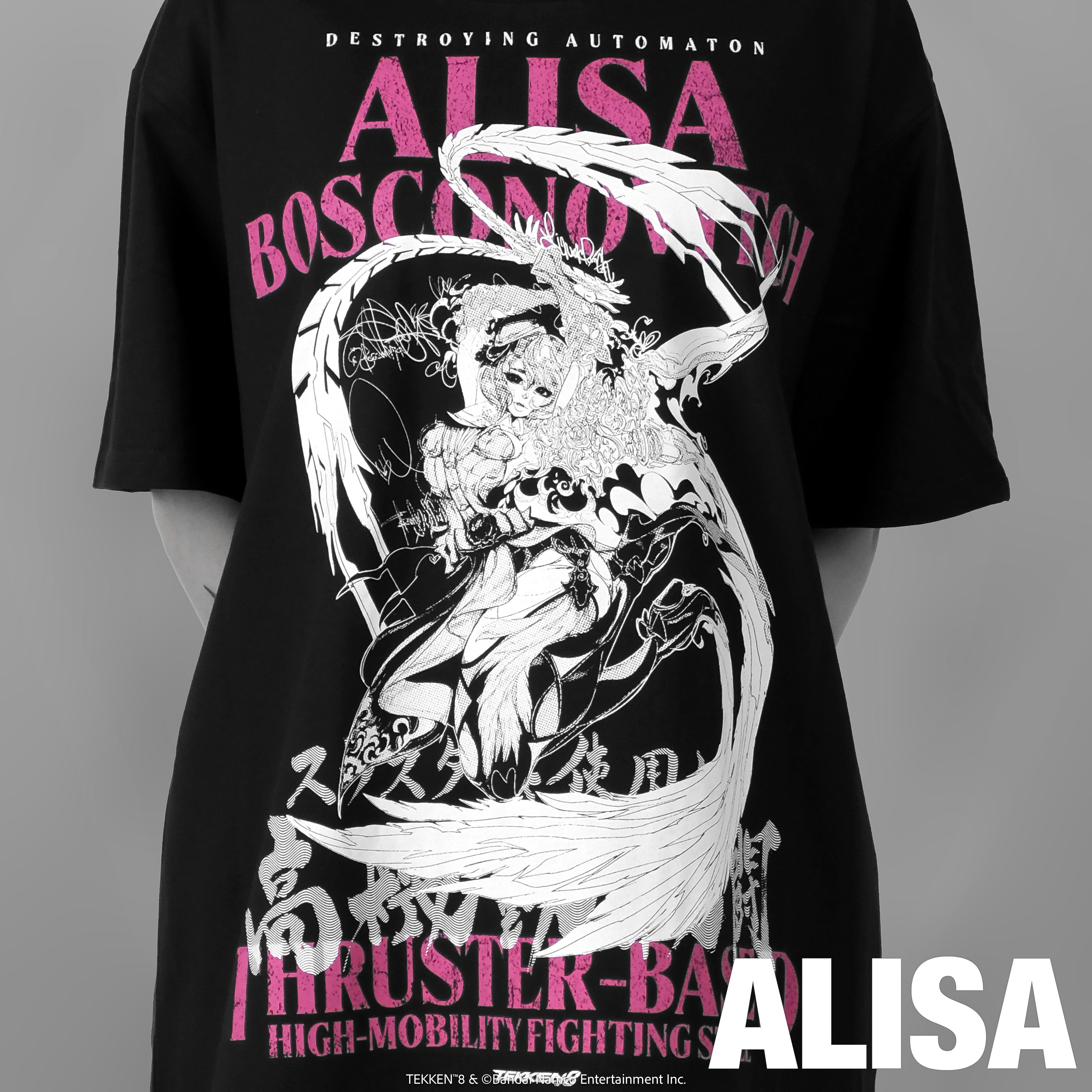 【予約商品 7月発送予定】TEKKEN 8 全キャラTシャツ第二弾  Alisa Bosconovitch