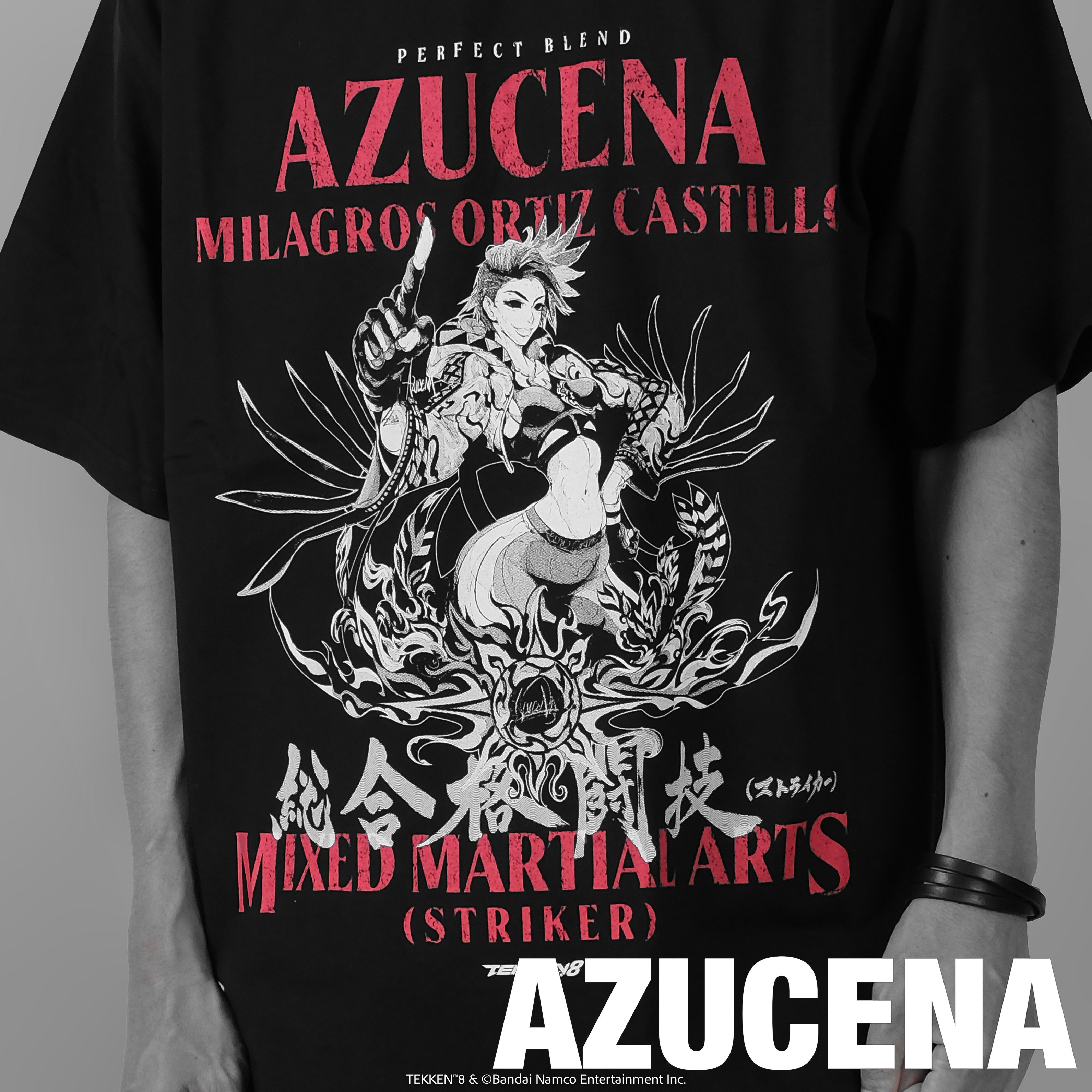 【予約商品 7月発送予定】TEKKEN 8 全キャラTシャツ第二弾  Azucena Milagros Ortiz Castillo