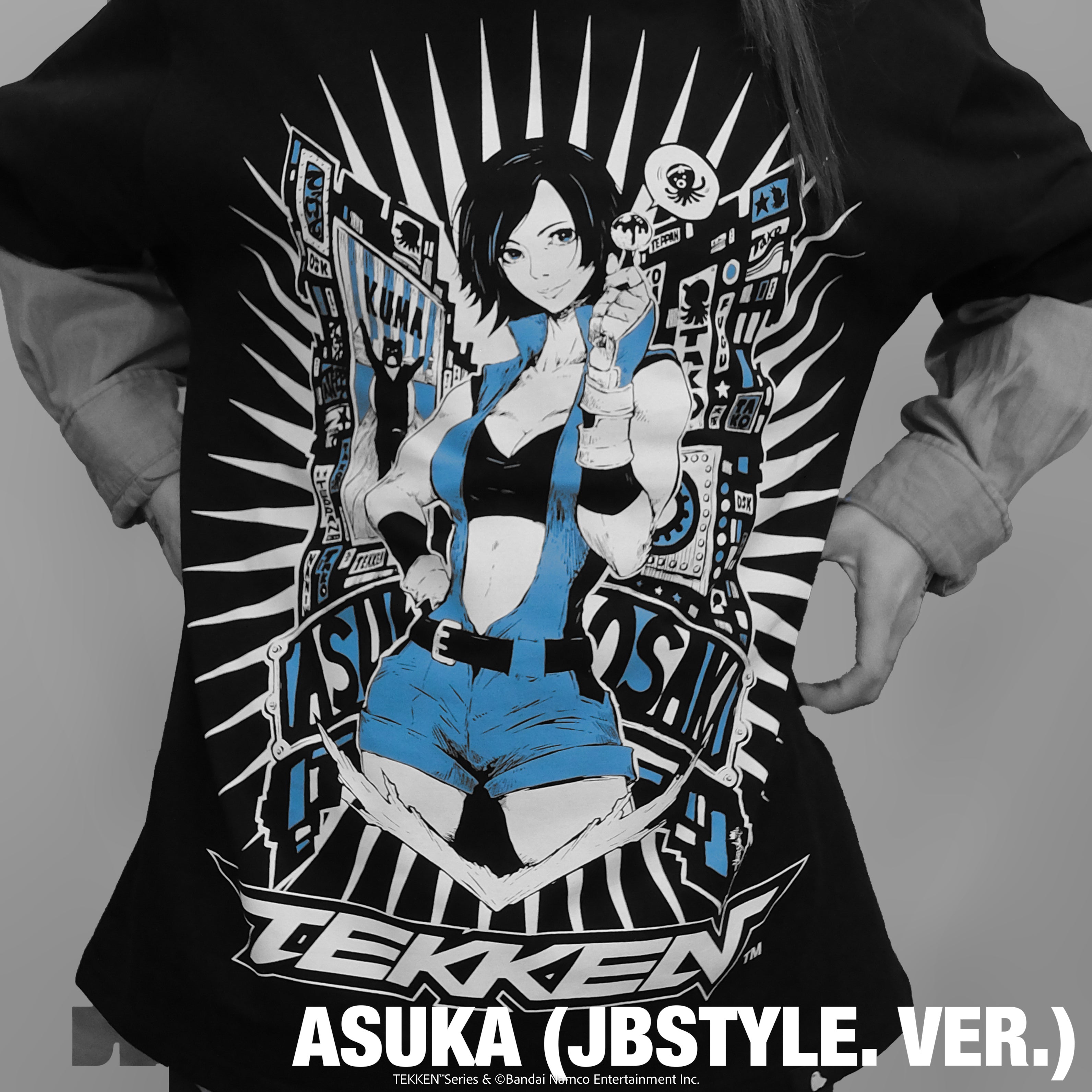 【予約商品 7月発送予定】TEKKEN 8 いいじゃんアーティストTシャツコレクション jbstyle. 風間飛鳥