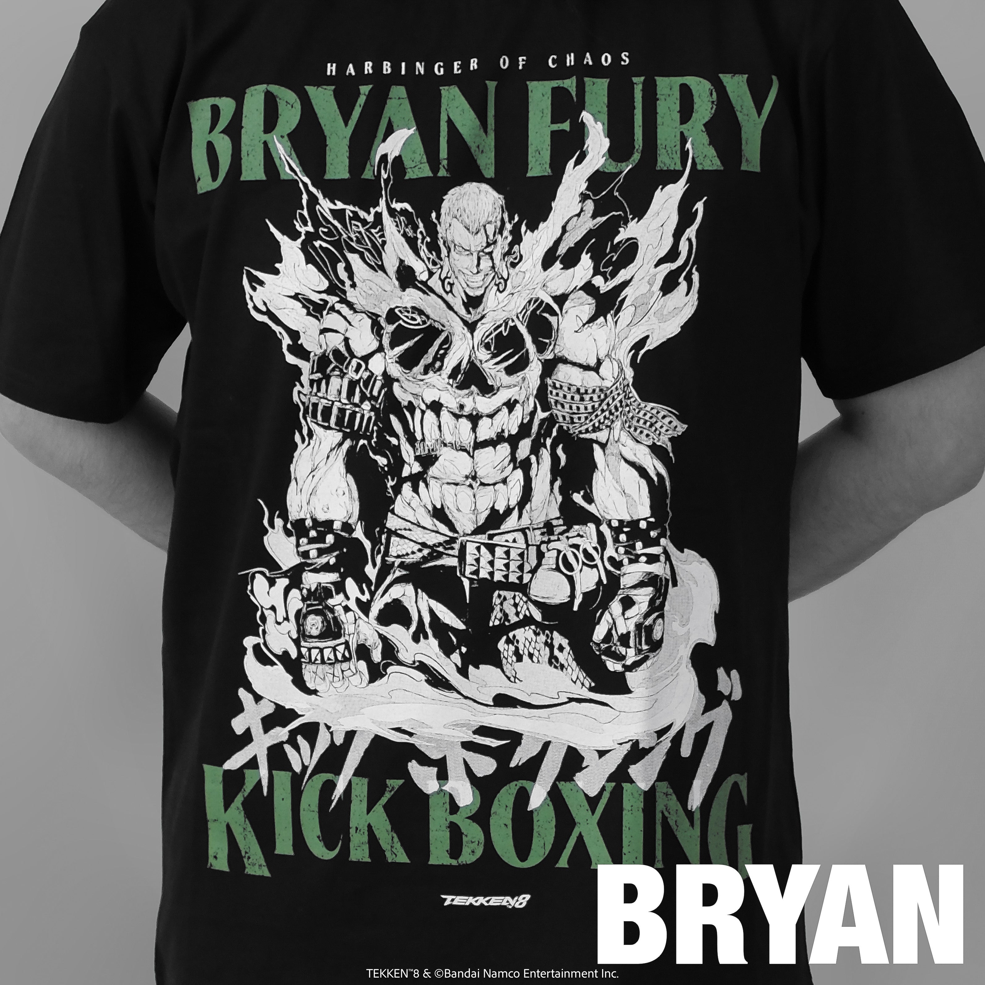 【予約商品 7月発送予定】TEKKEN 8 全キャラTシャツ第二弾  Bryan Fury