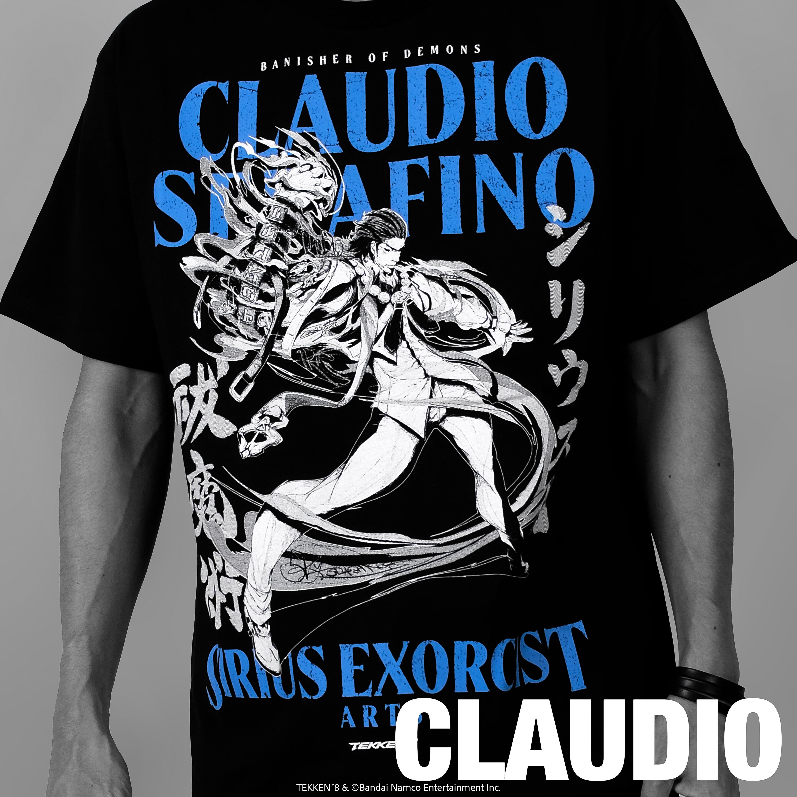 【予約商品 7月発送予定】TEKKEN 8 全キャラTシャツ第二弾  Claudio Serafino