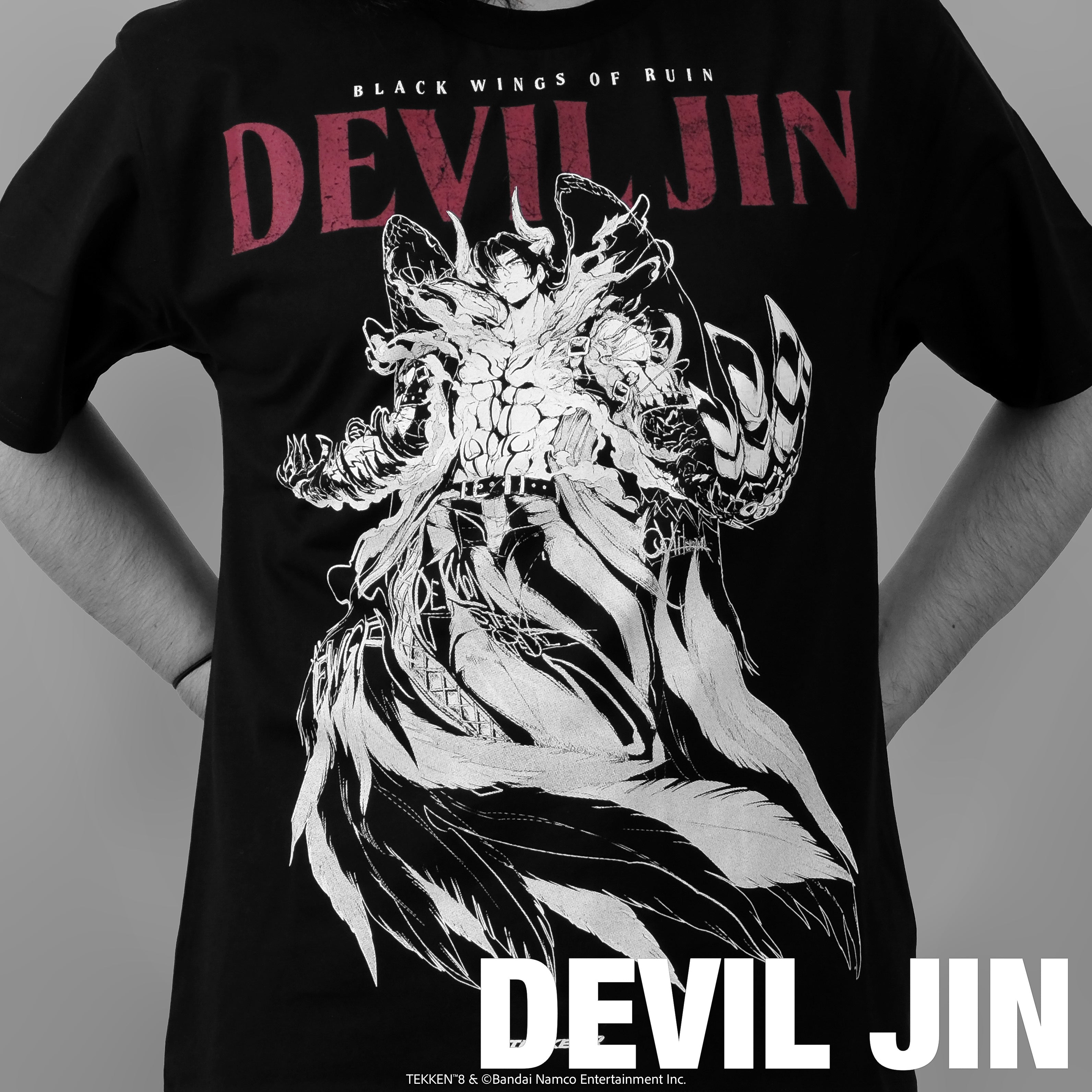 【予約商品 7月発送予定】TEKKEN 8 全キャラTシャツ第二弾  Devil Jin