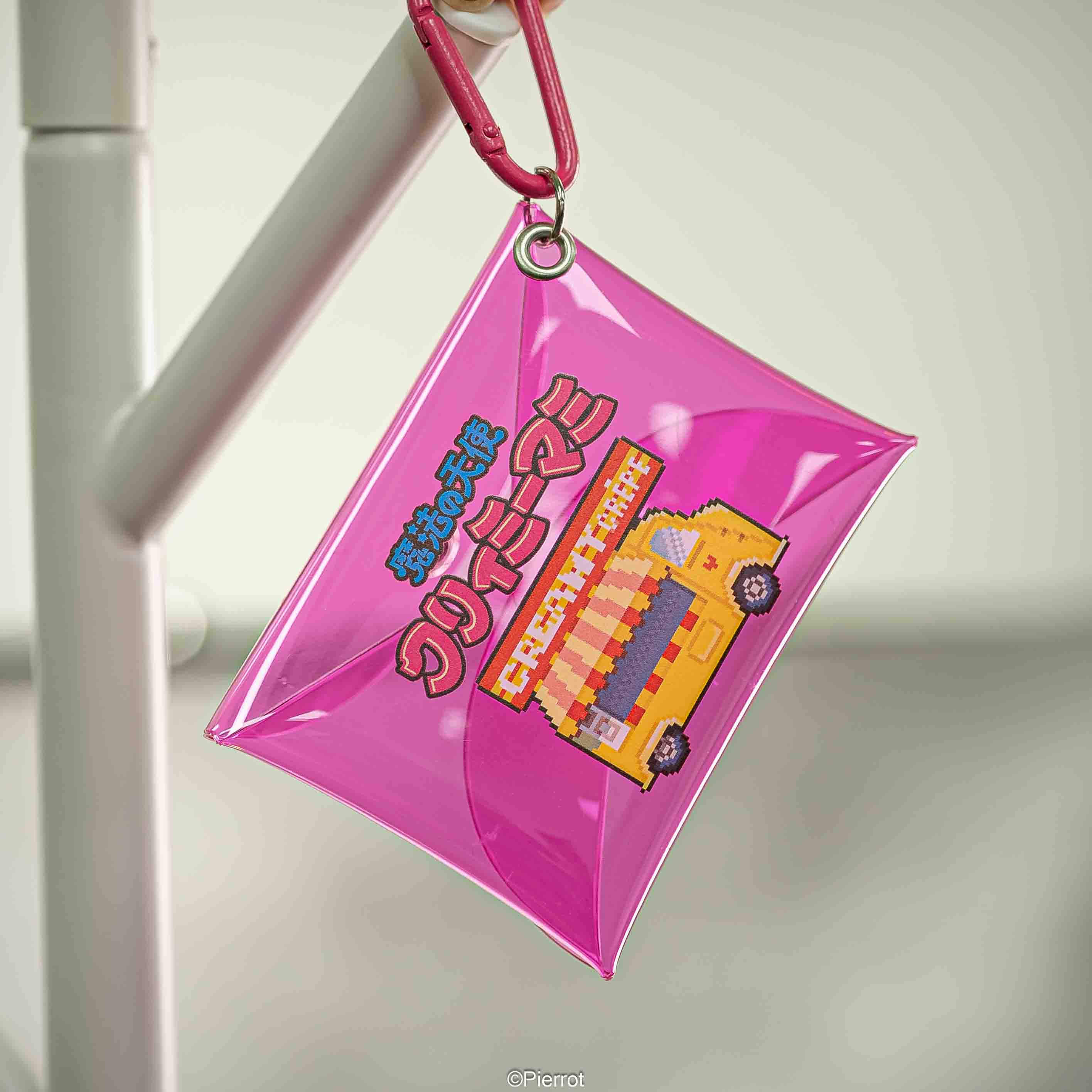 魔法の天使クリィミーマミ ピクセルアート スモールビニールポーチ Pink