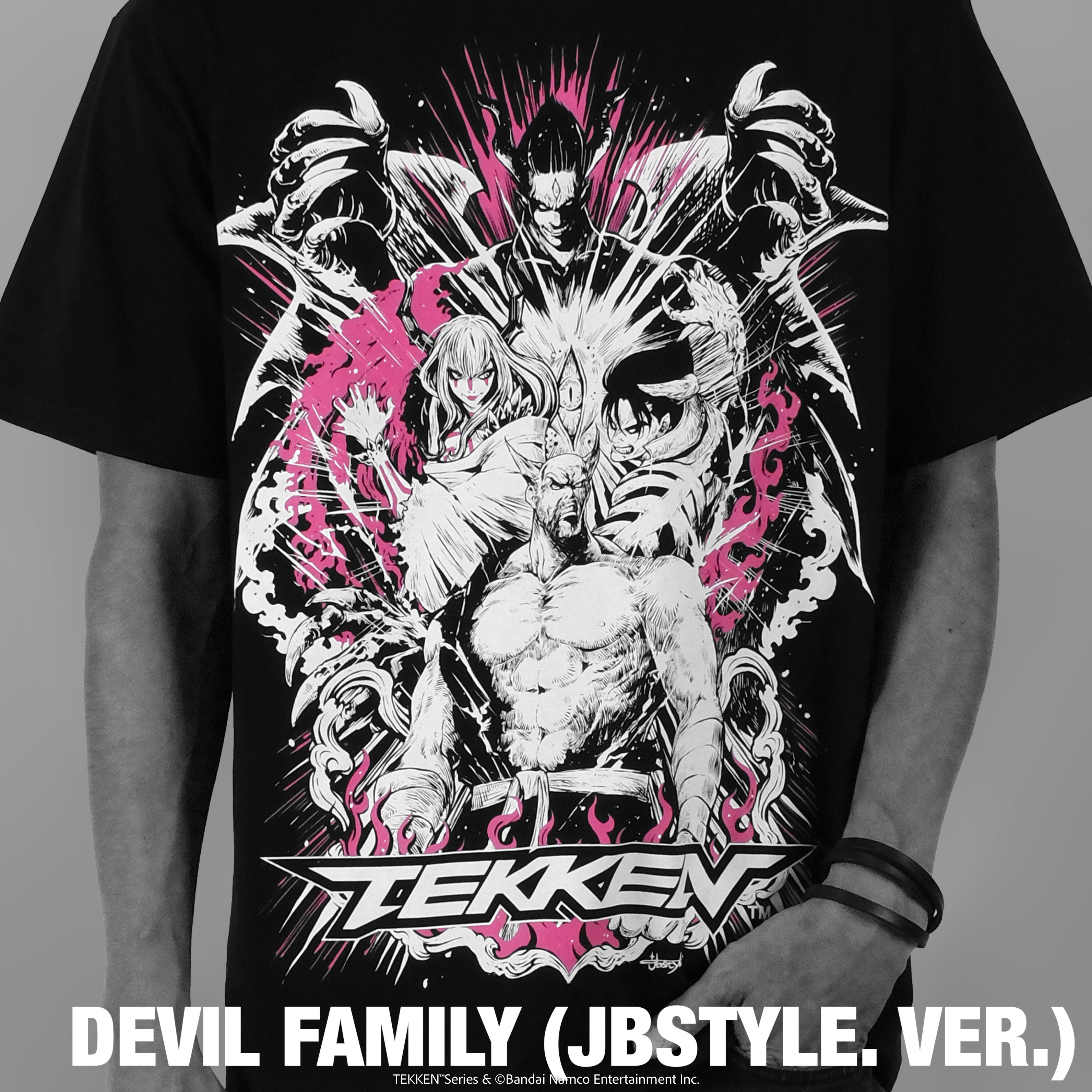 【予約商品 7月発送予定】TEKKEN 8 いいじゃんアーティストTシャツコレクション jbstyle. デビルファミリー