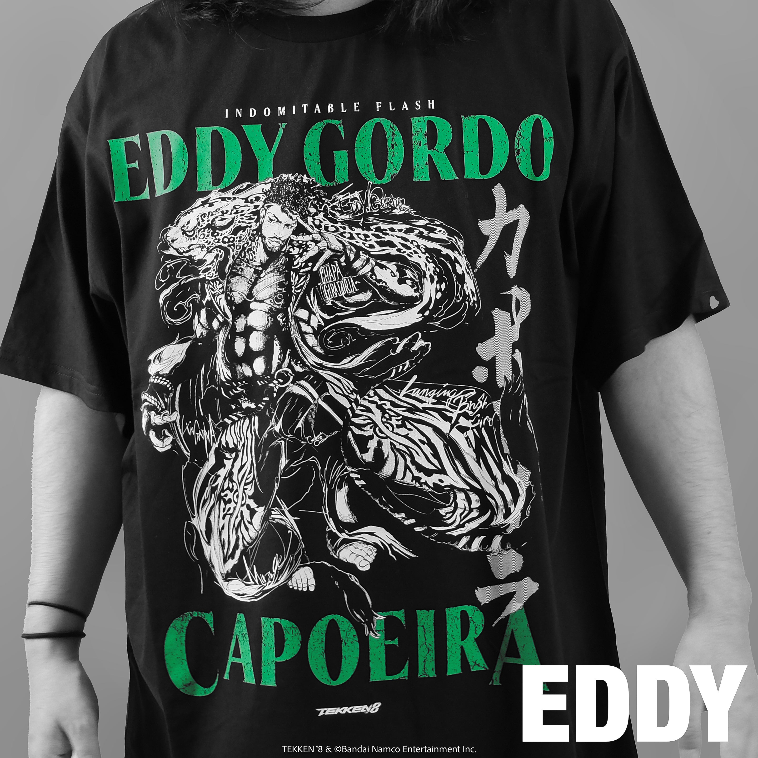 【予約商品 7月発送予定】TEKKEN 8 全キャラTシャツ第二弾  Eddy Gordo