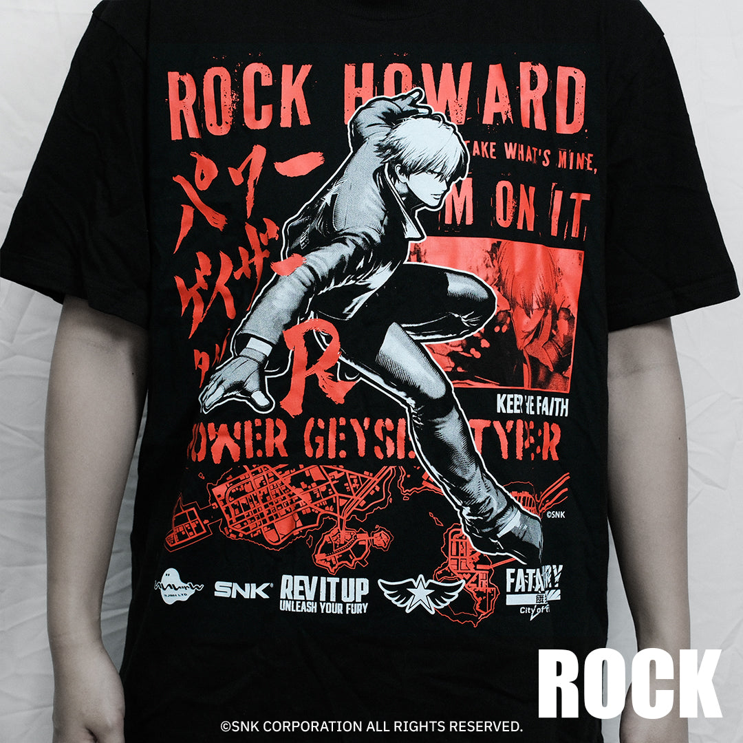 餓狼伝説COTW いいじゃん全キャラTシャツ ロック・ハワード